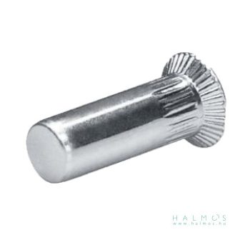 Kerek, zárt, süllyesztett szegecsanya