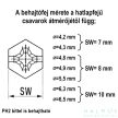 DIN7976 kombi önmetsző lemezcsavar