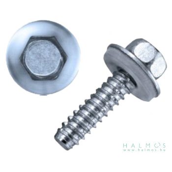 Homlok trapéz rögzítő csavar 6,3x19 mm