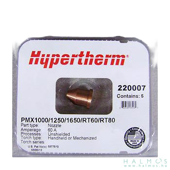 Hypertherm 60A fúvóka 220007