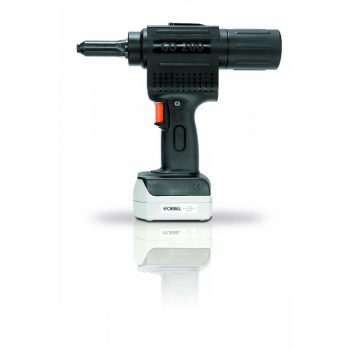 GO200 akkumulátoros szegecshúzó 2,0 Ah-s akkuval