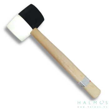 Kalapács gumi, fa nyéllel, átmérő 58 mm