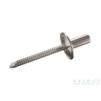 Zárt húzószegecs nagyfejű (K10), átmérő: 3,2 mm