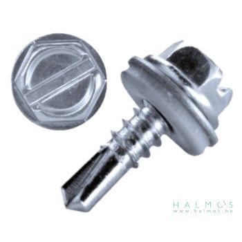 DIN7504L önfúró lemezcsavar +EPDM