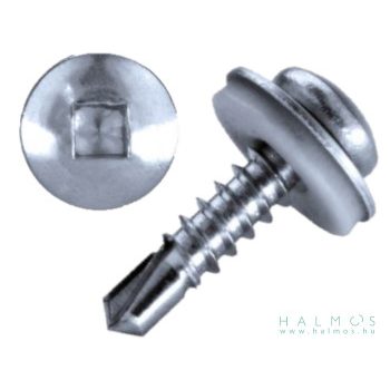 DIN7504SQ önfúró lemezcsavar + EPDM