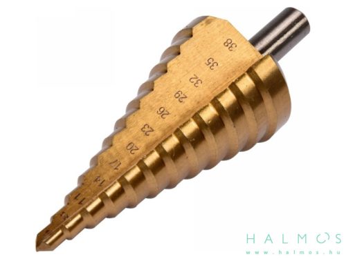 Kúpos-, lépcsős fúró, HSS 4241, 6-38 mm