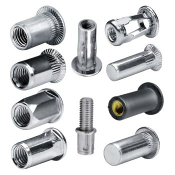 Szegecsanyák, szegecscsavarok