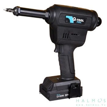   Q-TOOL P12XL akkus Hatszögkicsípő, töltő+2 db 2,0 Ah-s akku, M4-M8