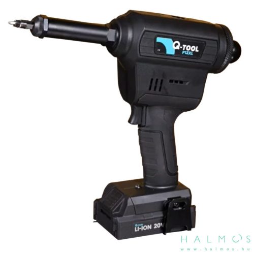 Q-TOOL P12XL akkus Hatszögkicsípő, töltő+2 db 2,0 Ah-s akku, M4-M8