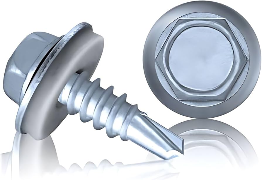 Goebel DIN7976 csavar EPDM alátéttel