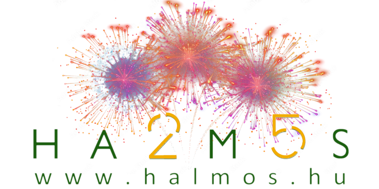 25 éves Halmos logo